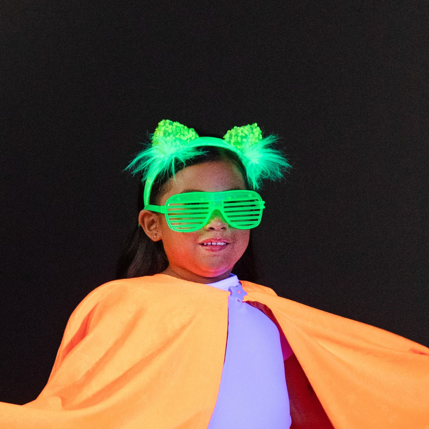 A Leading Role Green Glow Cat Ears