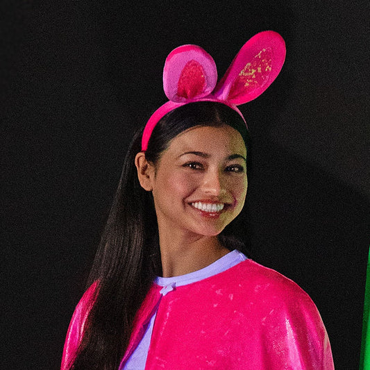 A Leading Role Pink Glow Bunny Ears