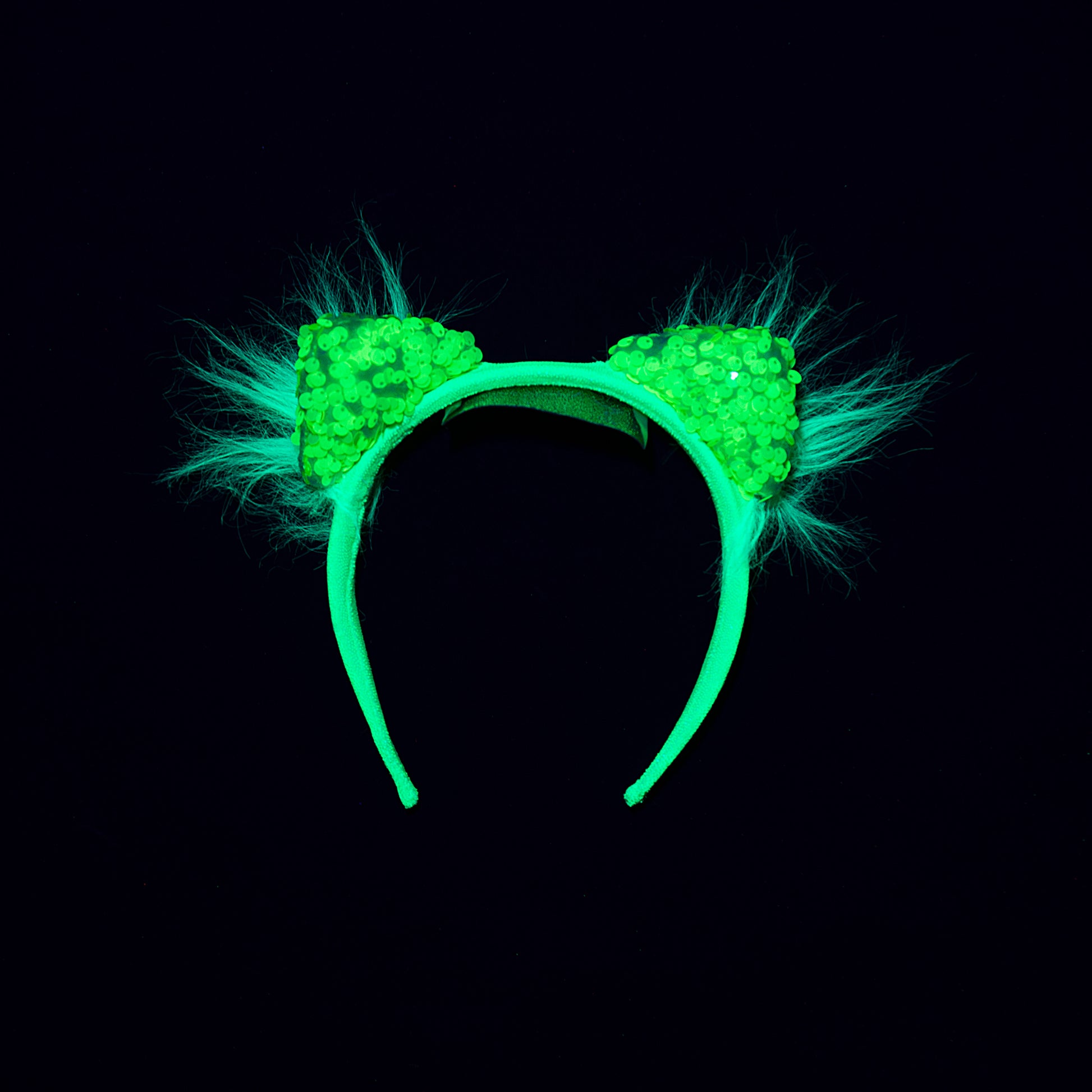 A Leading Role Green Glow Cat Ears