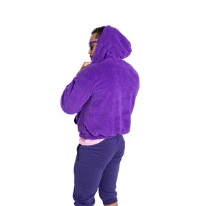 A Leading Role x Teletubbies Premium Adult Tinky-Winky Pullover Hoodie