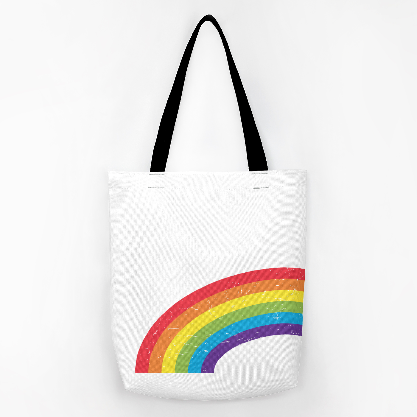 A Leading Role x Lisa D Vintage Rainbow Tote Bag
