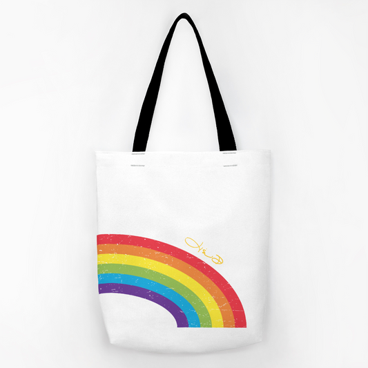 A Leading Role x Lisa D Vintage Rainbow Tote Bag