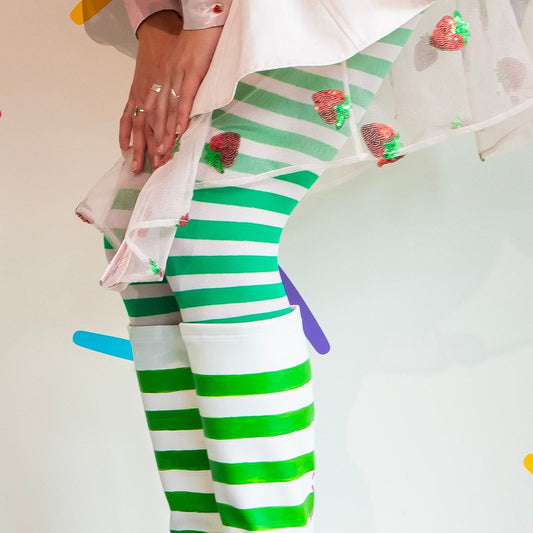 A Leading Role x Strawberry Shortcake Premium Adult Berry Tights