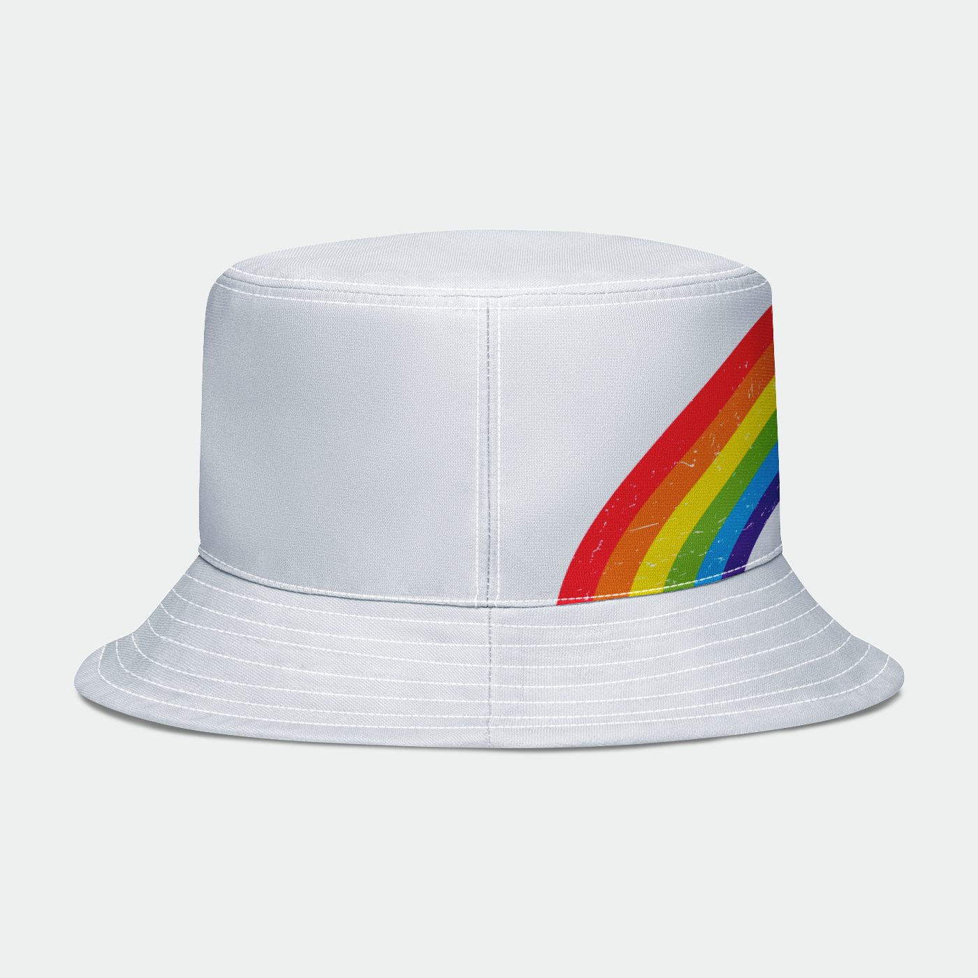 A Leading Role x Lisa D Vintage Rainbow Bucket Hat