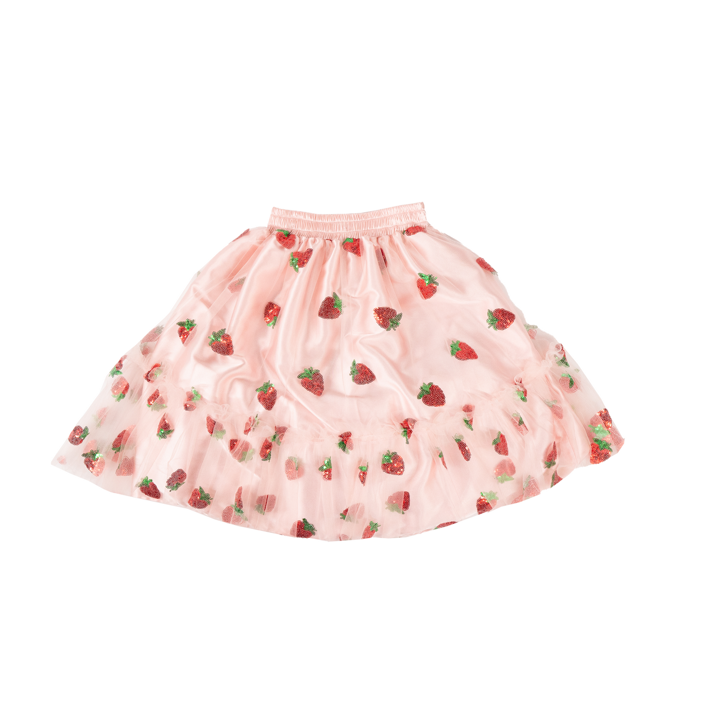 A Leading Role x Strawberry Shortcake Premium Adult Strawberry Sequin Skirt