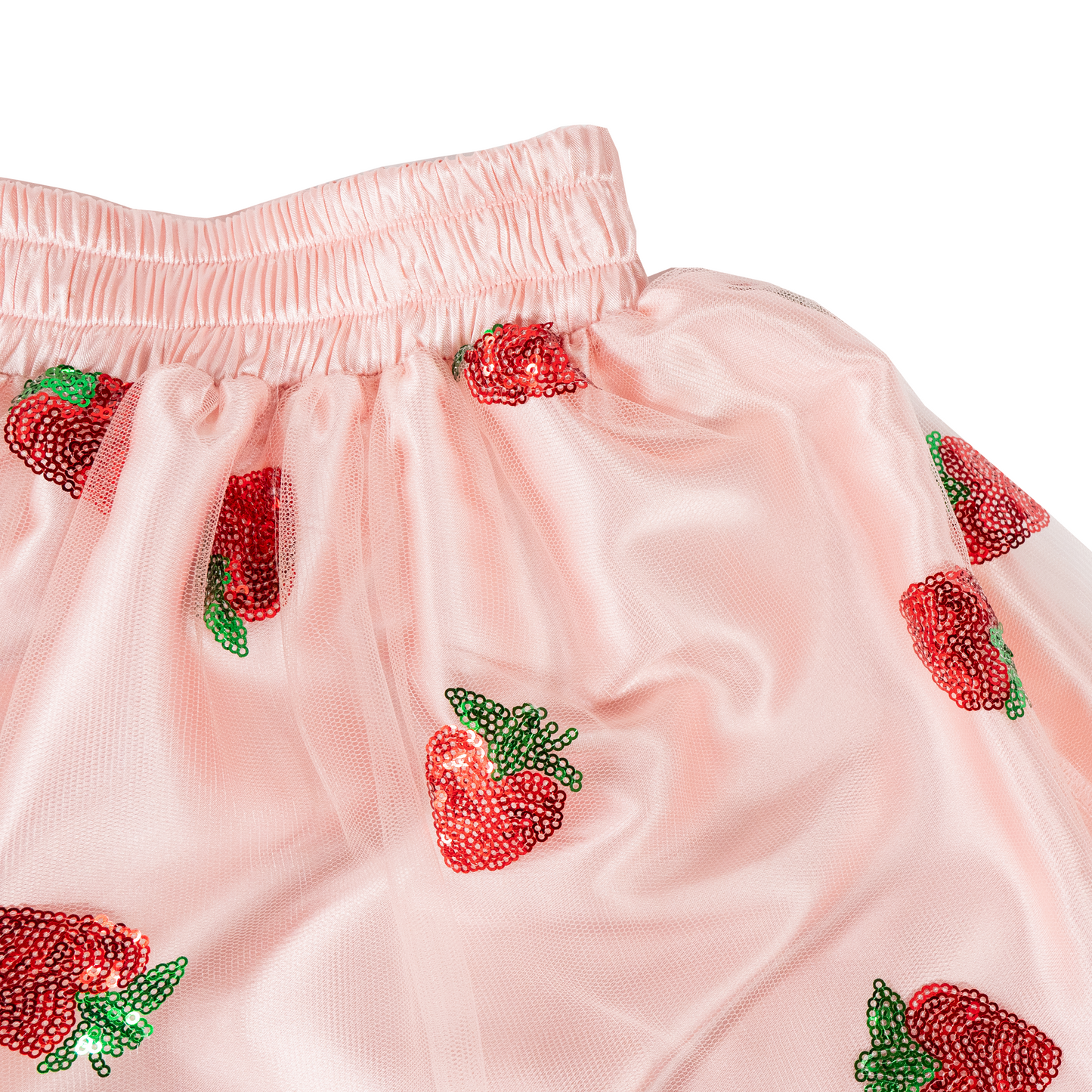 A Leading Role x Strawberry Shortcake Premium Adult Strawberry Sequin Skirt