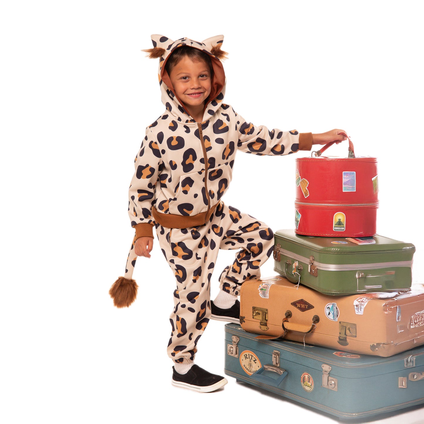 A Leading Role Cat Child Sweatsuit Set
