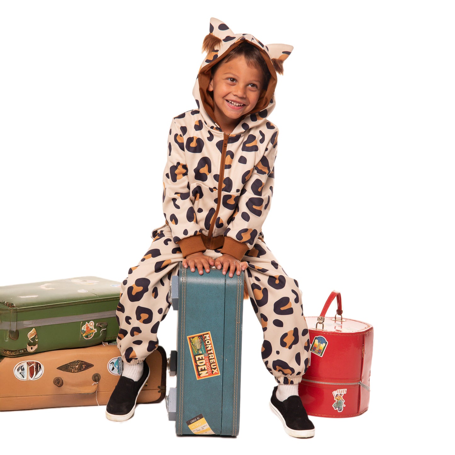 A Leading Role Cat Child Sweatsuit Set