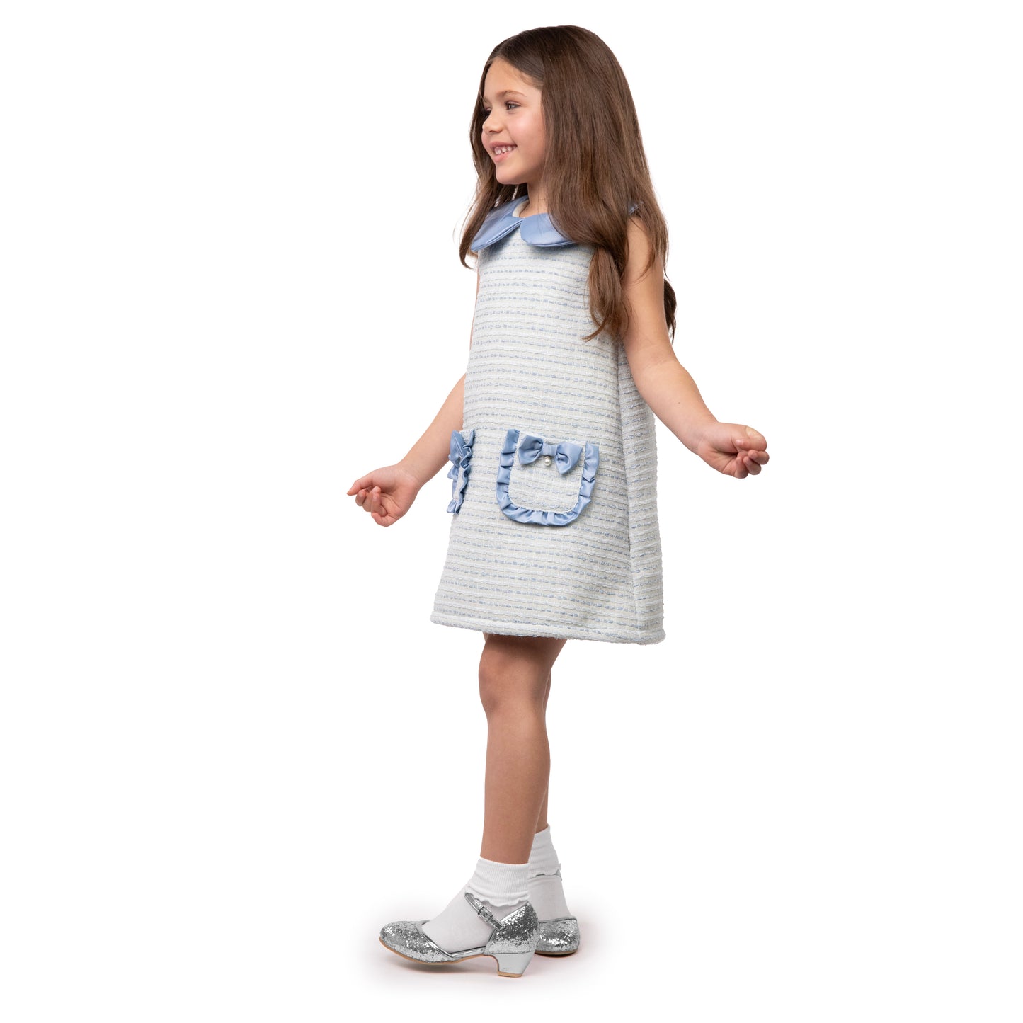 A Leading Role Child Sleeveless Shift Dress