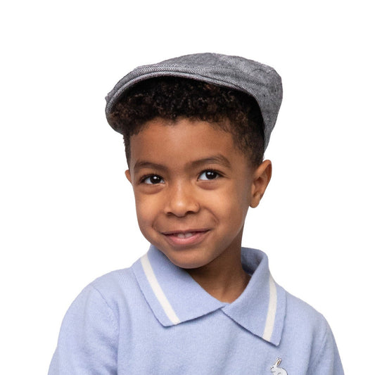 A Leading Role Child Herringbone Hat