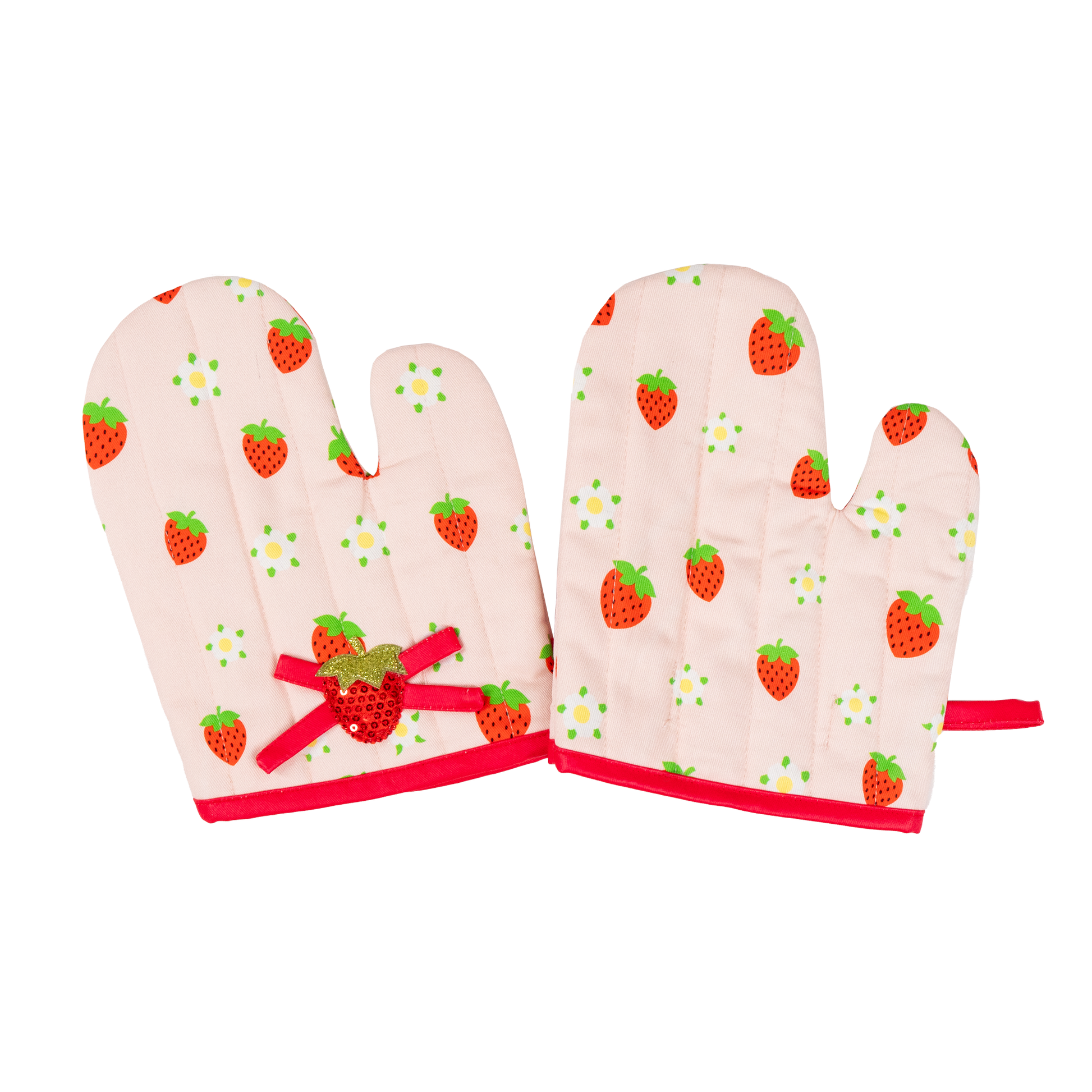 A Leading Role x Strawberry Shortcake Child Cooking Oven Mitts Dress Up