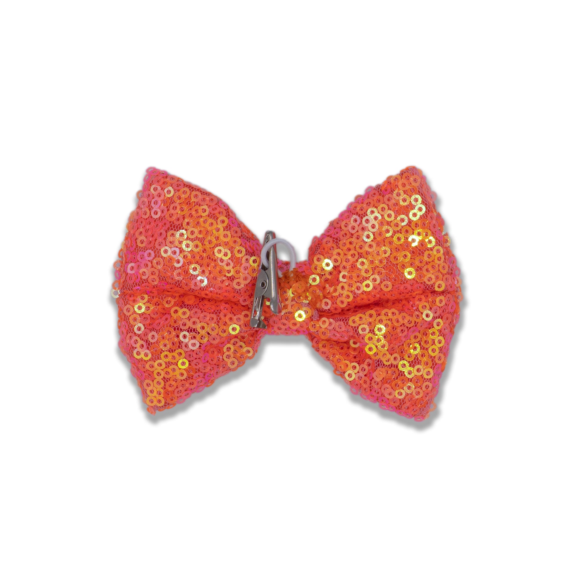 A Leading Role Orange Glow Bow Ties