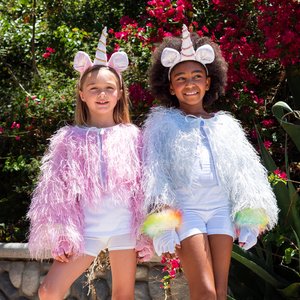 A Leading Role Premium White Unicorn Dress Up Set