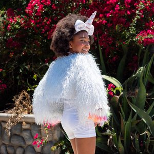 A Leading Role Premium White Unicorn Dress Up Set