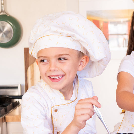 A Leading Role Tall Chef Hat Premium Child Dress Up