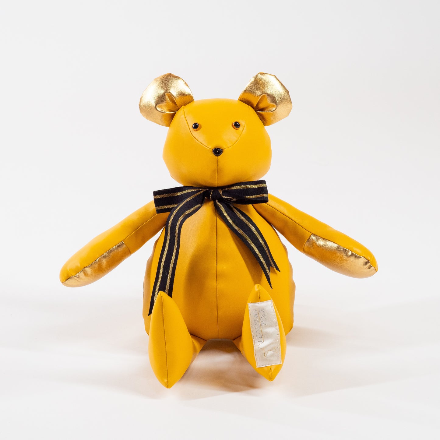 A Leading Role Small Yellow Signature Bear