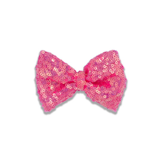 A Leading Role Pink Glow Bow Ties