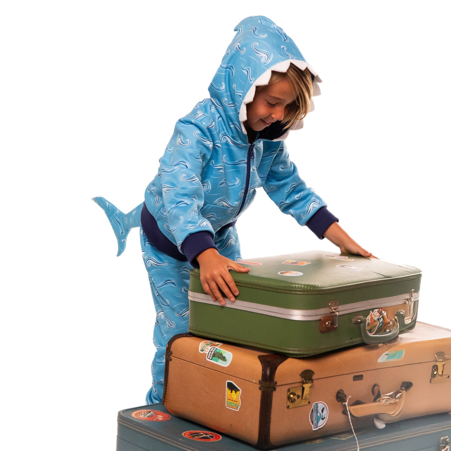 A Leading Role Shark Child Sweatsuit Set