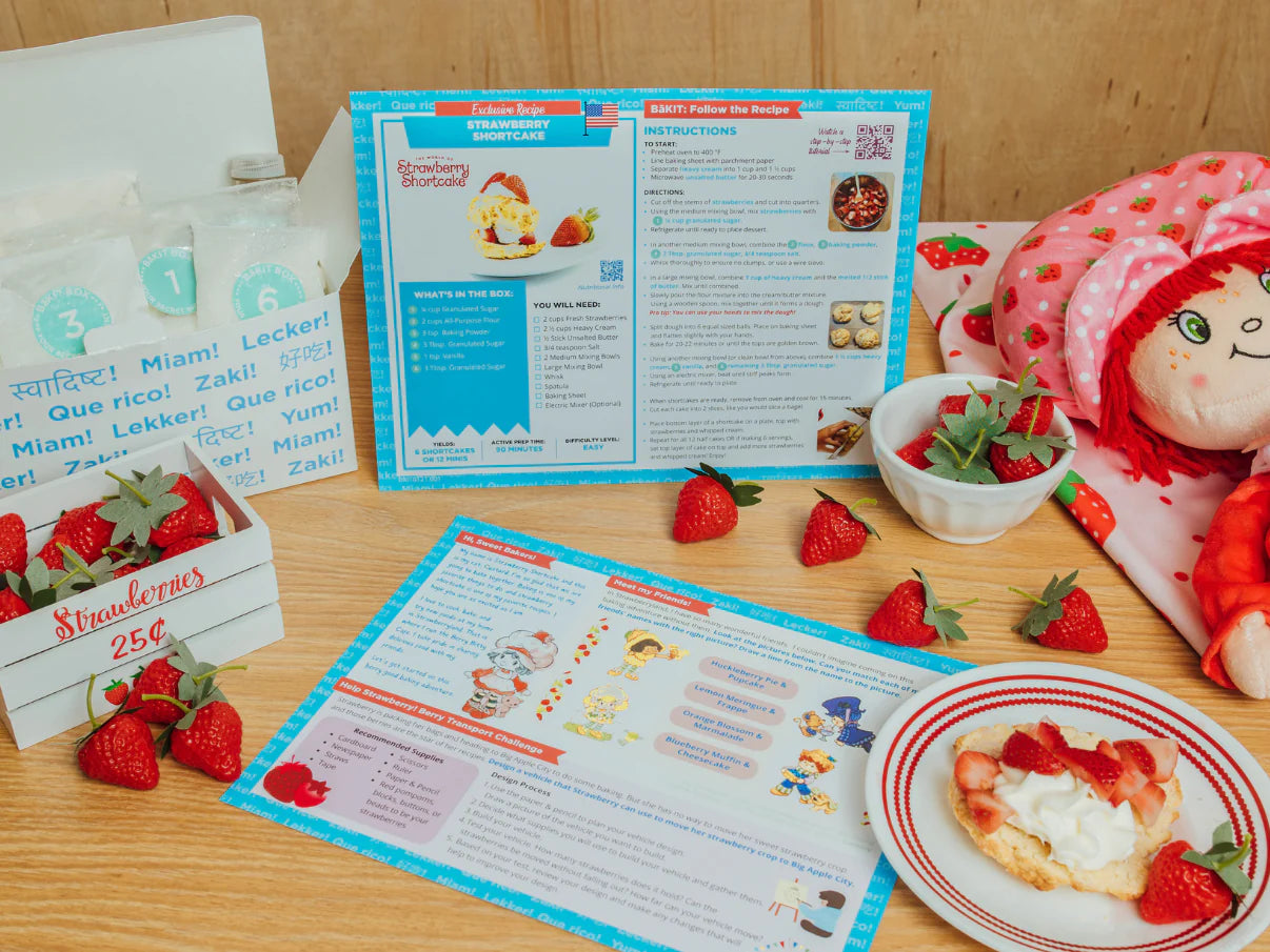 A Leading Role x BaKIT Box Strawberry Shortcake Chef Kit: Official Mer