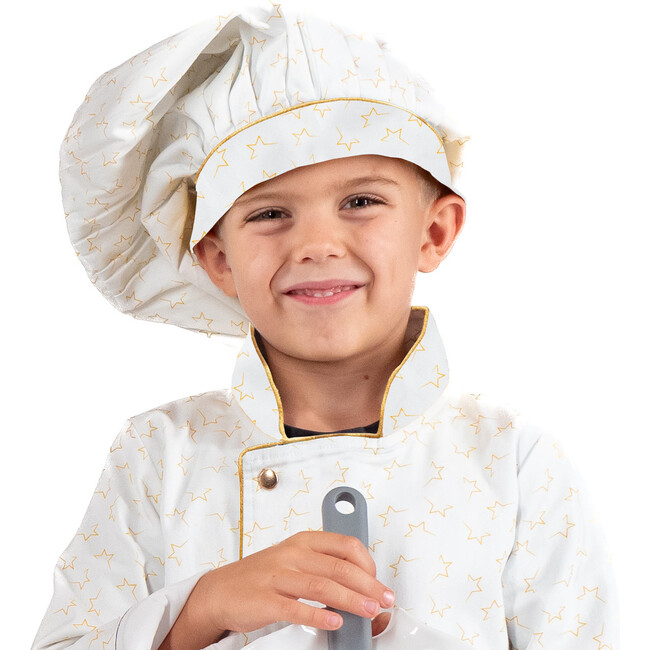 A Leading Role Tall Chef Hat Premium Child Dress Up