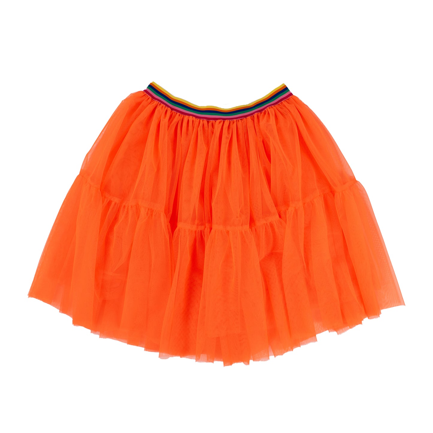 A Leading Role Child Short Orange Glow Skirt