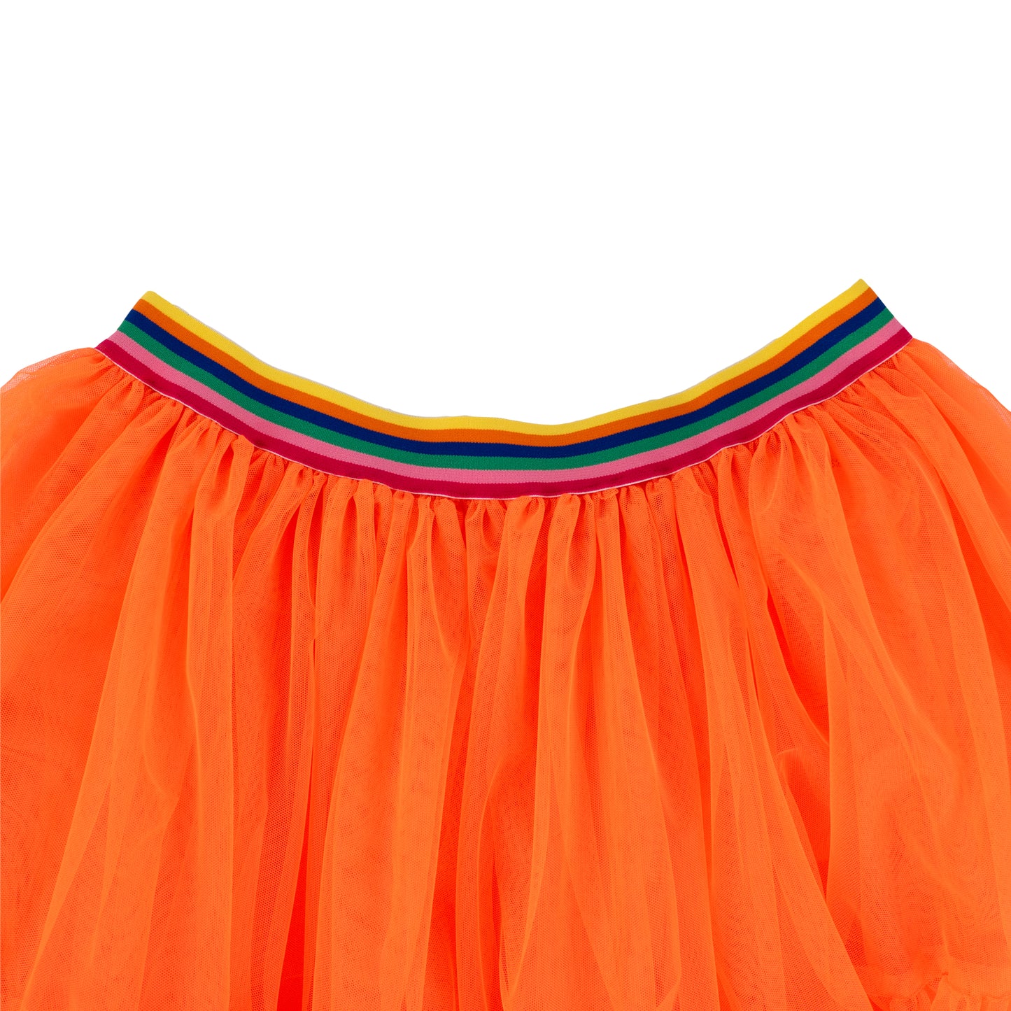 A Leading Role Child Short Orange Glow Skirt