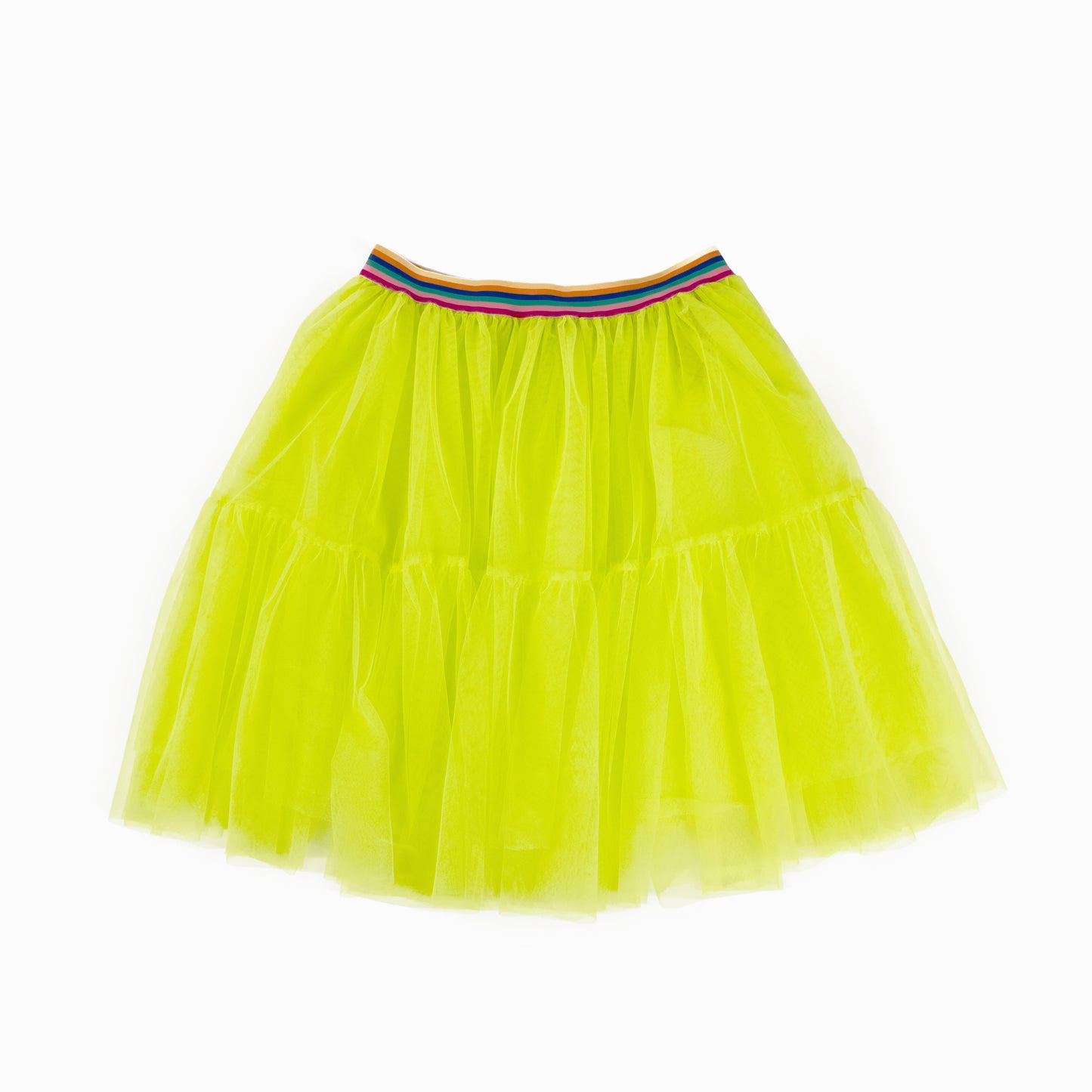 A Leading Role Child Short Green Glow Skirt