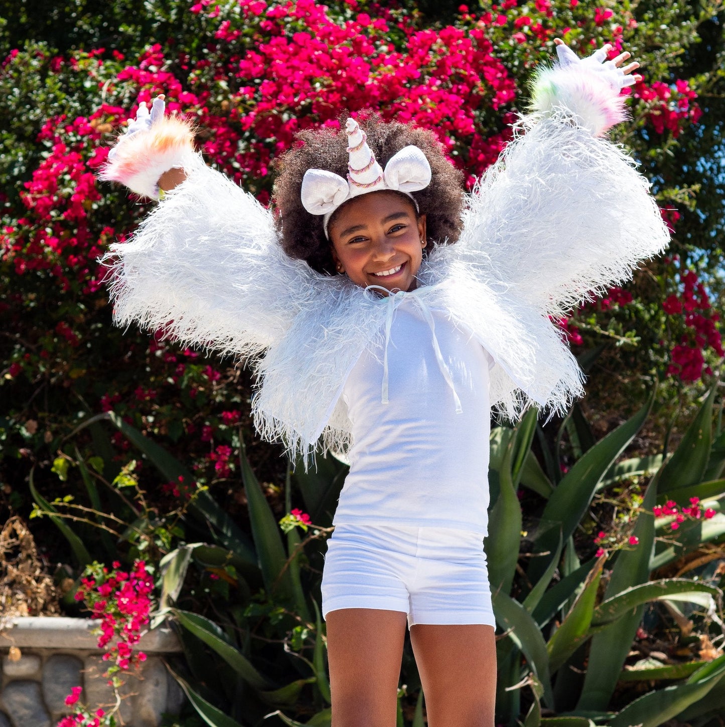 A Leading Role Premium White Unicorn Dress Up Set