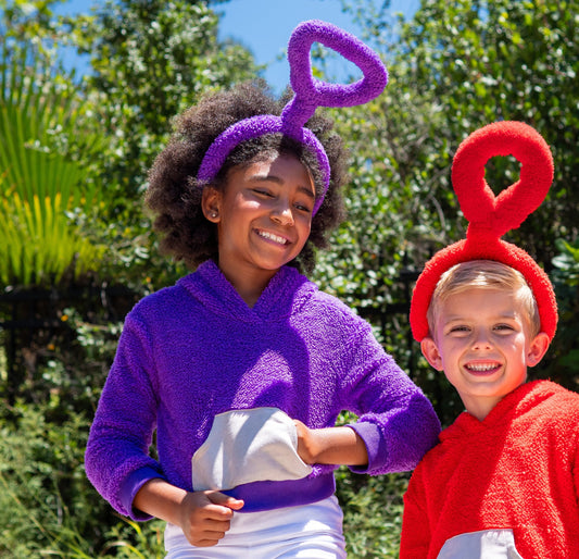 A Leading Role x Teletubbies Premium Child Tinky-Winky Pullover Hoodie