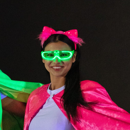 A Leading Role Pink Glow Cat Ears
