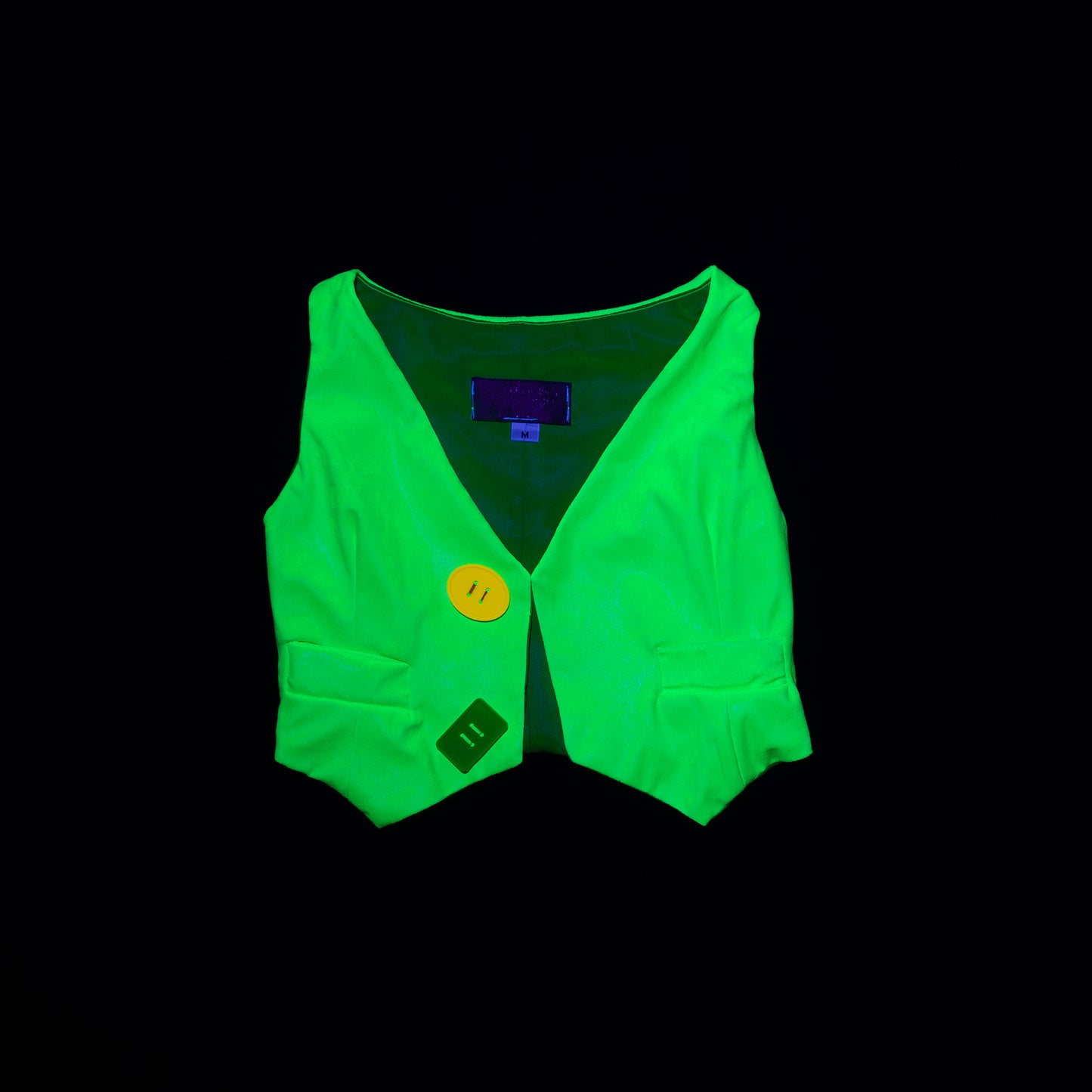 A Leading Role Child Green Glow Vest