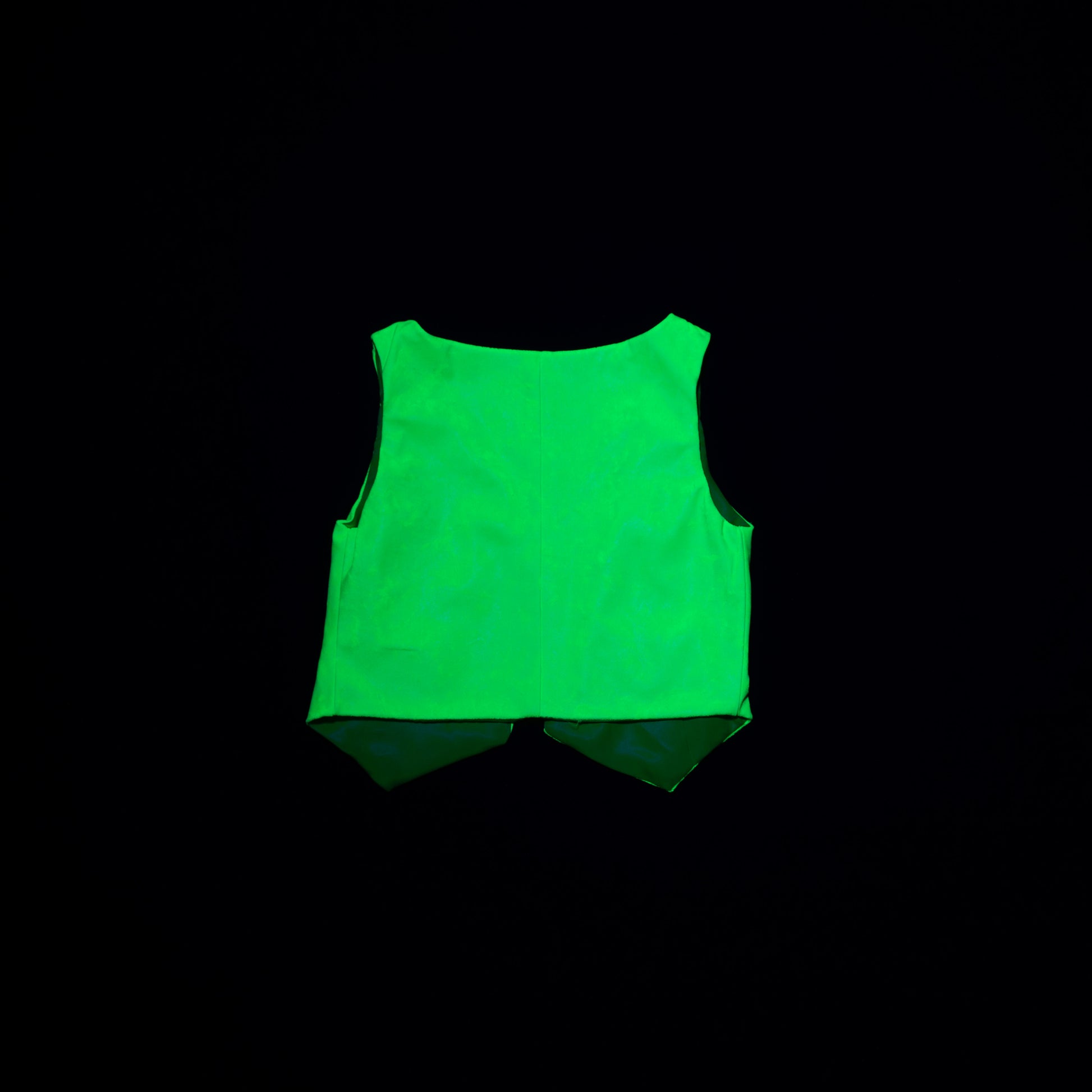A Leading Role Child Green Glow Vest