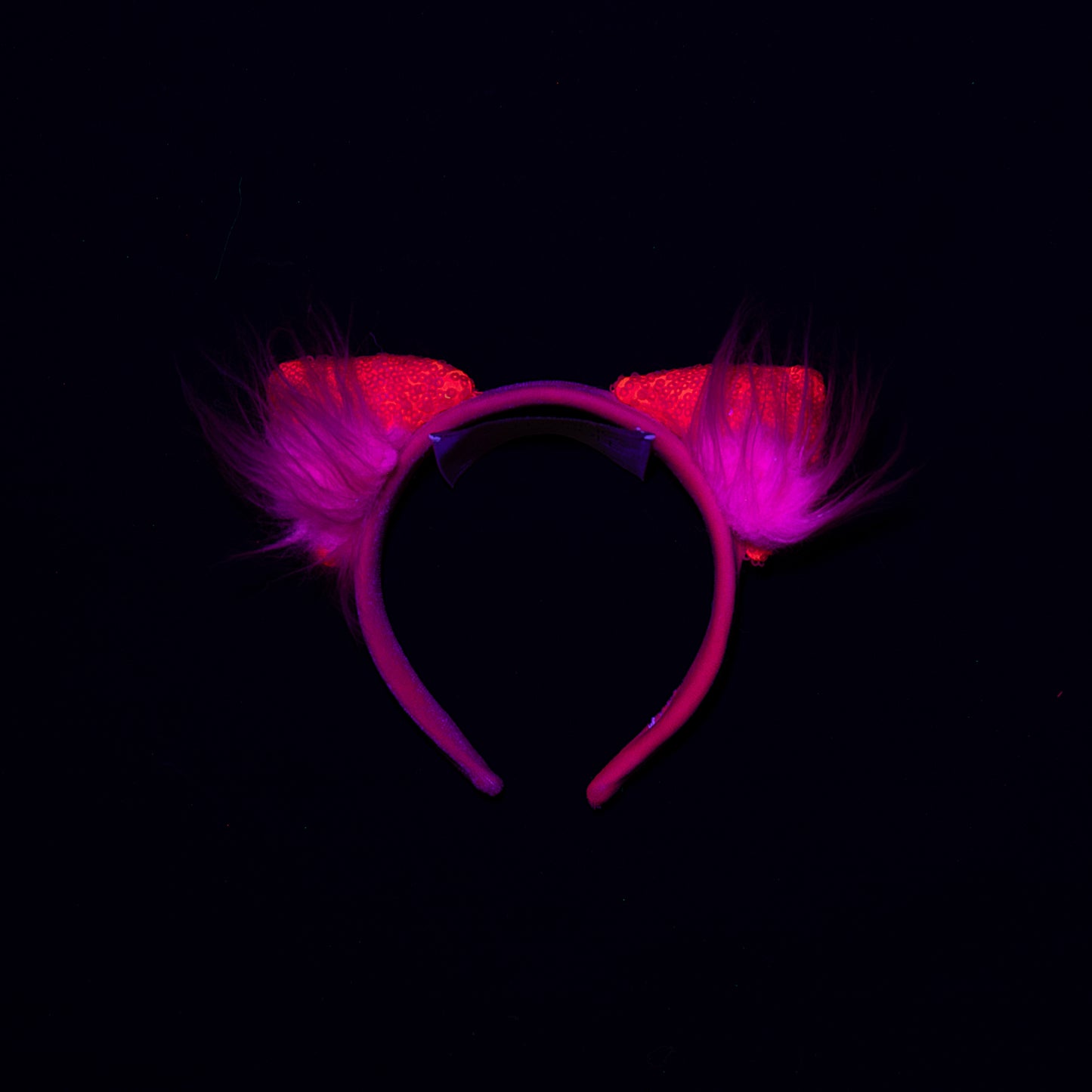 A Leading Role Pink Glow Cat Ears