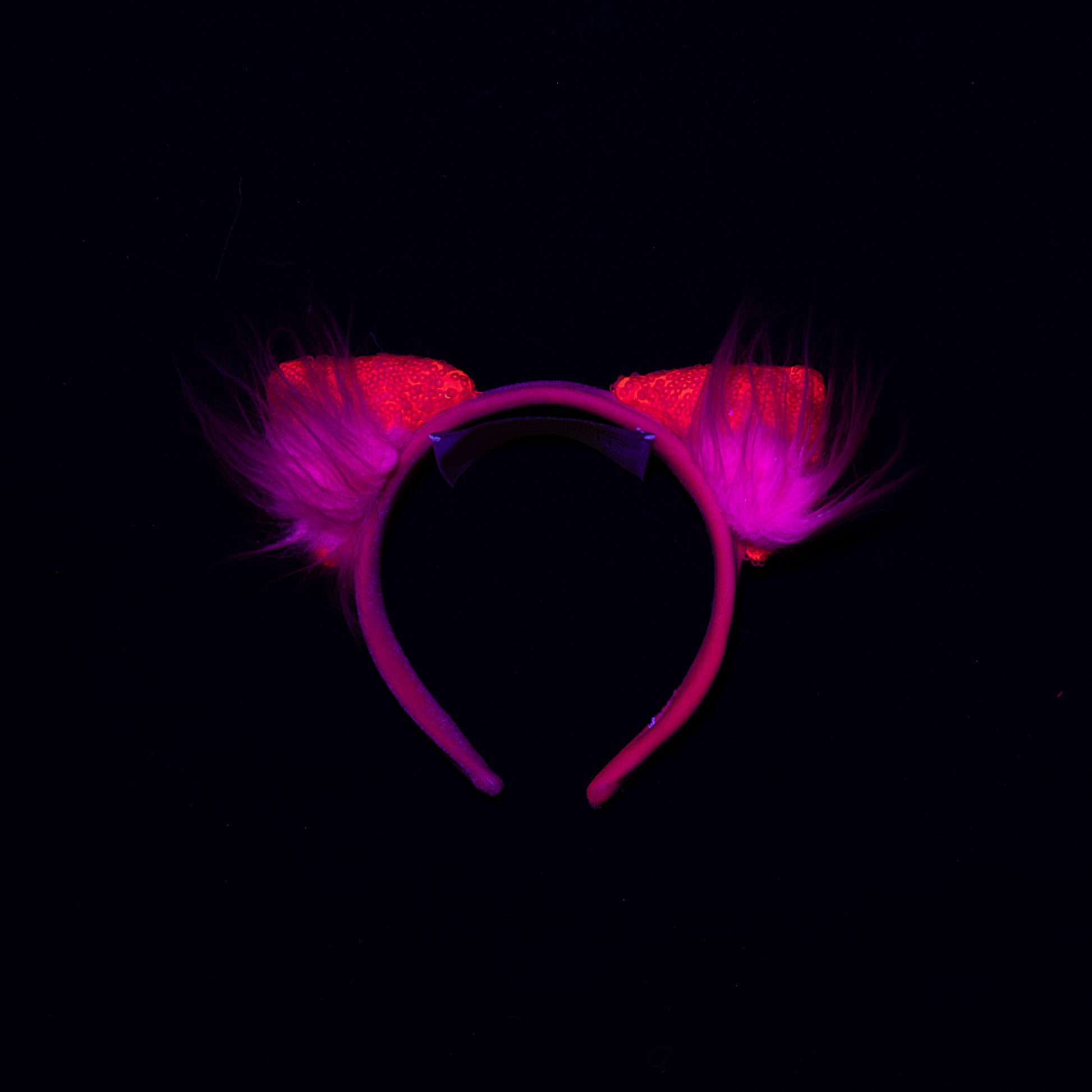A Leading Role Pink Glow Cat Ears