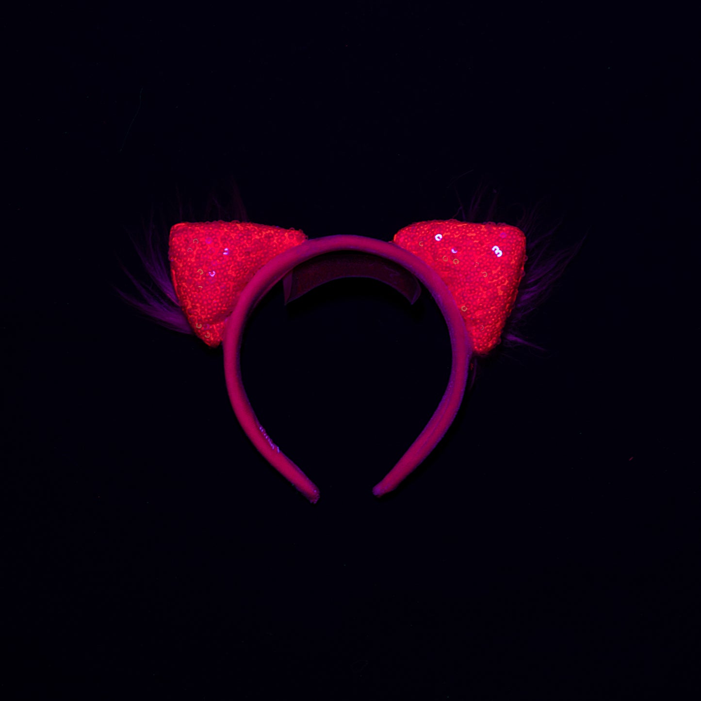 A Leading Role Pink Glow Cat Ears