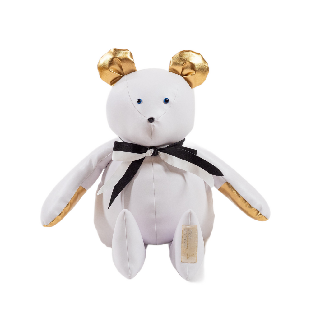 A Leading Role Large White Signature Bear