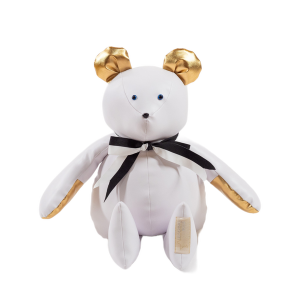 A Leading Role Large White Signature Bear