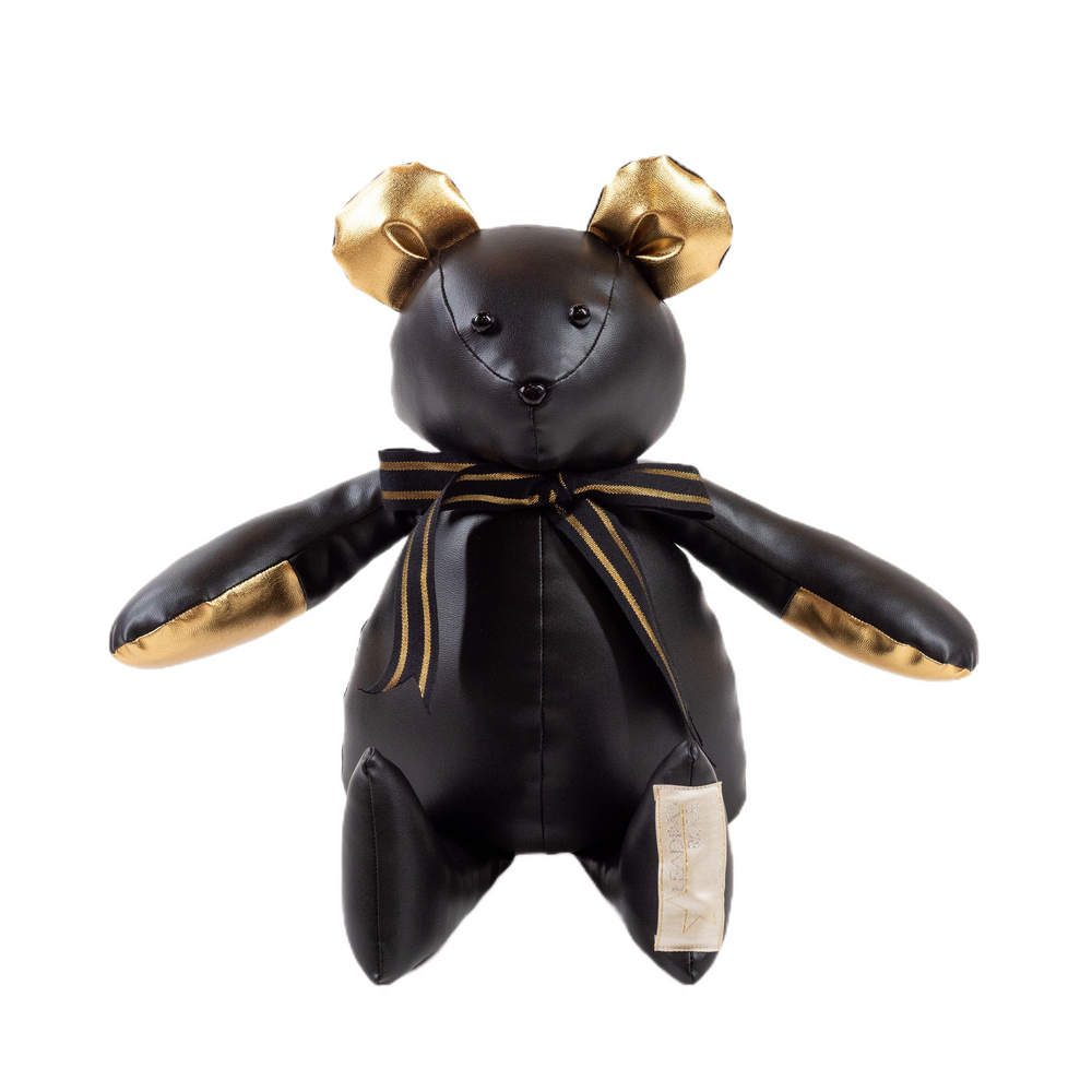 A Leading Role Small Black Signature Bear