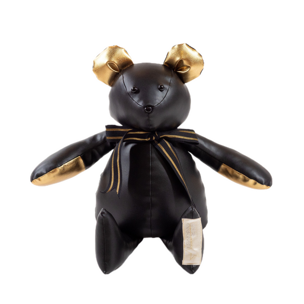 A Leading Role Small Black Signature Bear