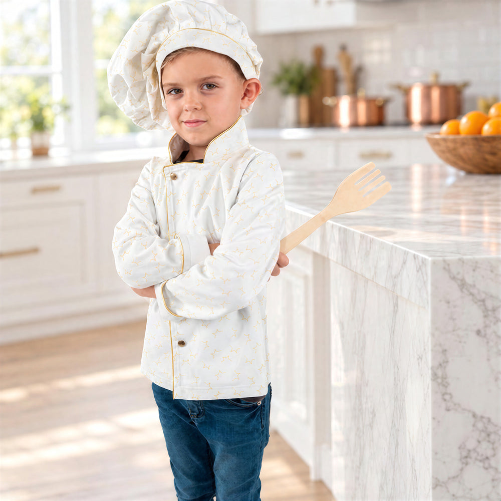 A Leading Role Signature Chef Jacket Child Dress Up