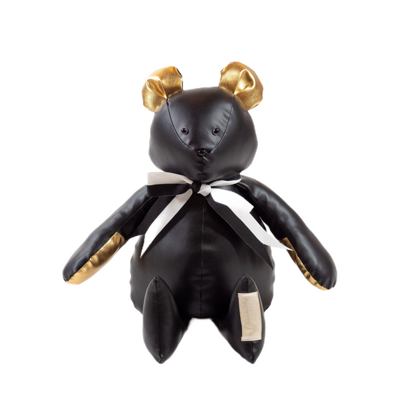A Leading Role Large Black Signature Bear