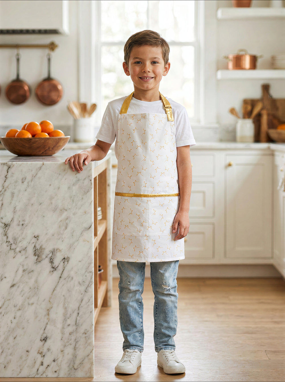 A Leading Role Signature Cooking Chef Classic Apron Child Dress Up
