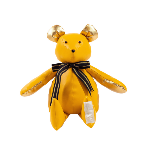 A Leading Role Small Yellow Signature Bear