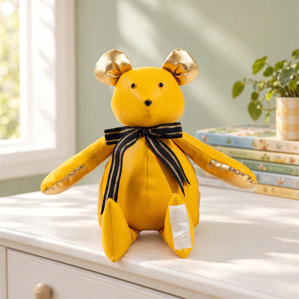 A Leading Role Small Yellow Signature Bear