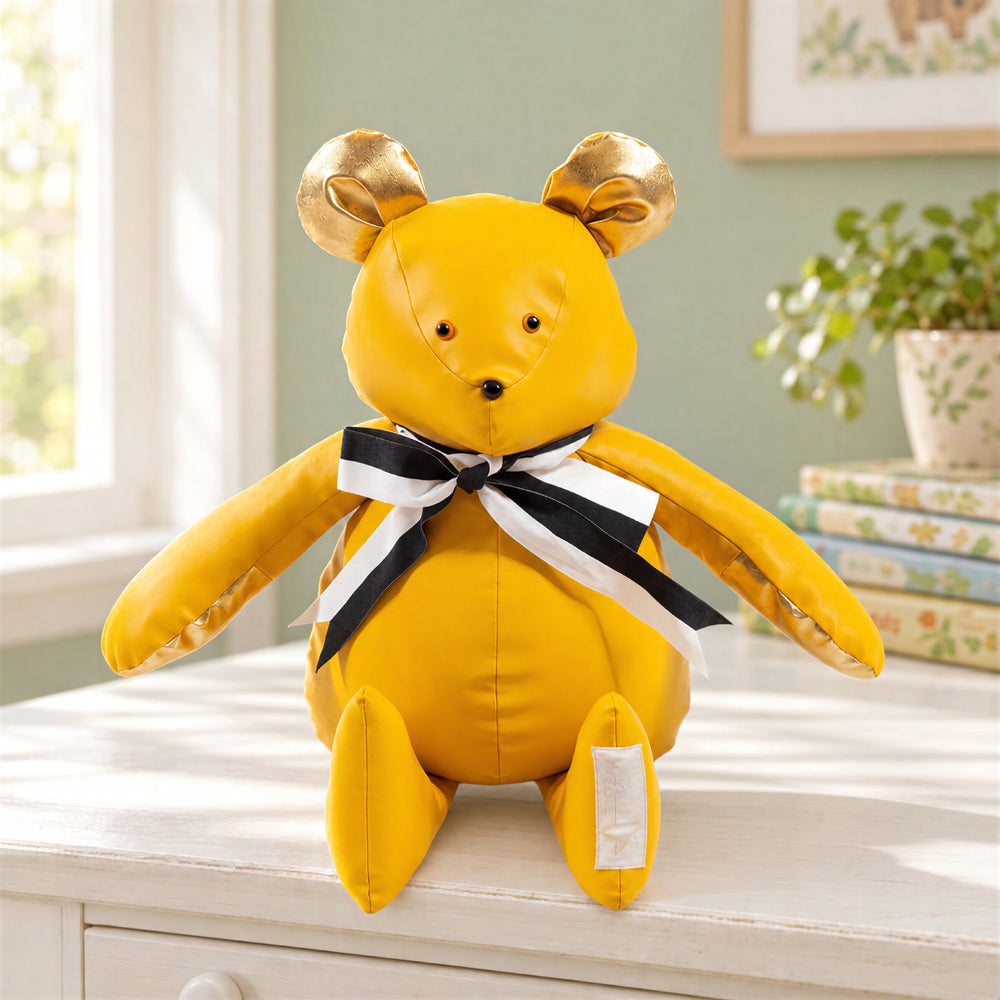 A Leading Role Large Yellow Signature Bear