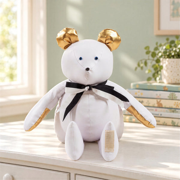 A Leading Role Large White Signature Bear