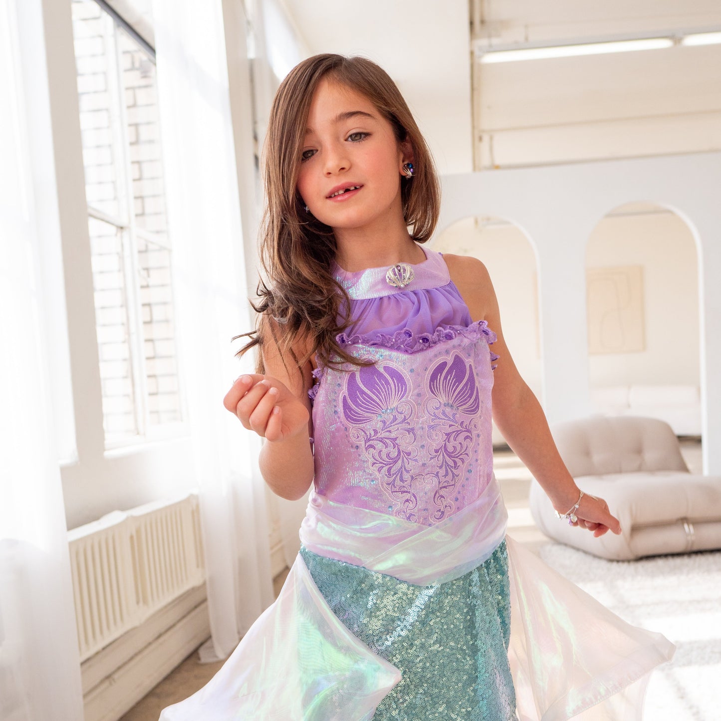 A Leading Role x Disney The Little Mermaid Ariel Premium Child Dress A Leading Role x Disney The Little Mermaid Ariel Premium Child Dress