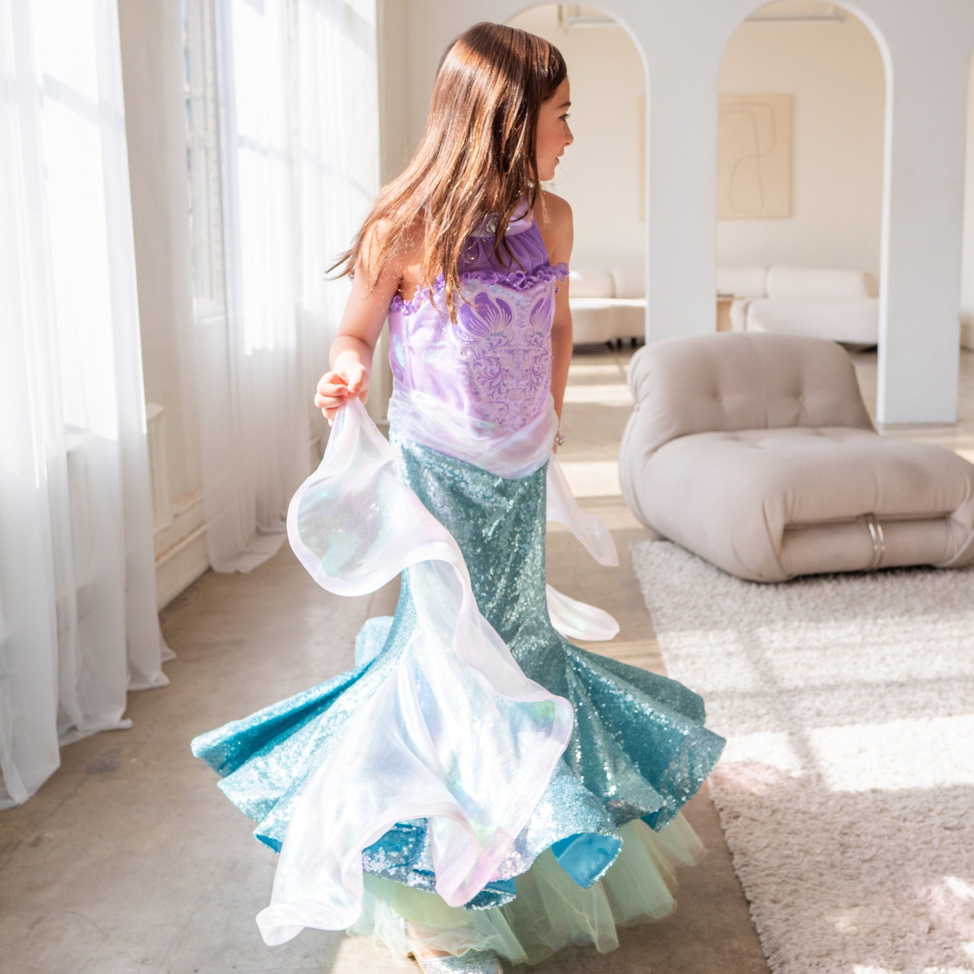 ariel mermaid dress up A Leading Role x Disney The Little Mermaid Ariel Premium Child Dress
