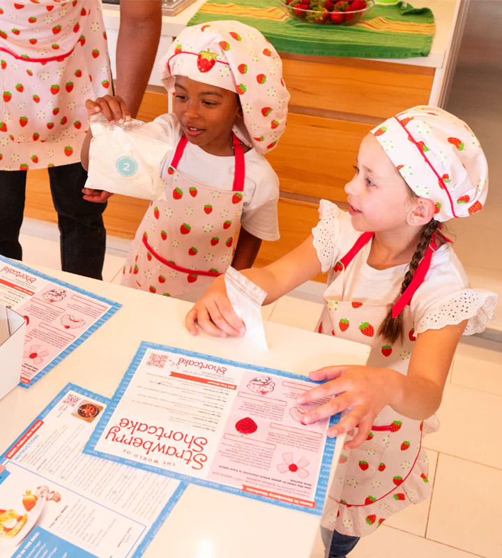 A Leading Role x BaKIT Box Strawberry Shortcake Chef Kit: Official Merch, Baking & Activity Kits, + MYSTERY ITEM