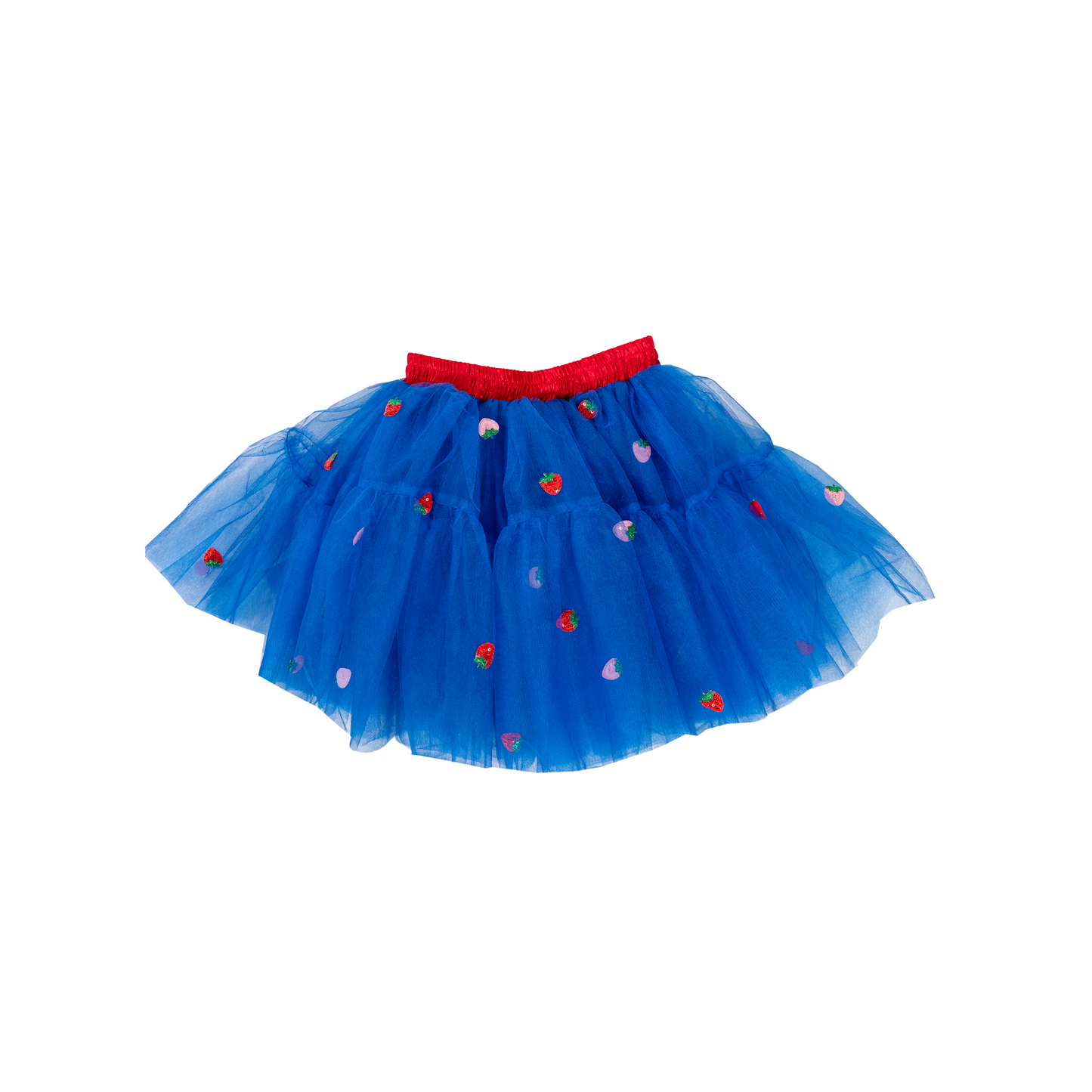 Strawberry Shortcake Premium Child Berry Blue Tulle Skirt